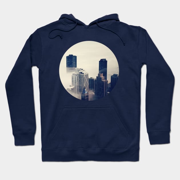 Chicago Cityscape Hoodie by CameraCHI